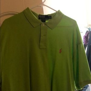 Polo by Ralph Lauren shirt, Green, XXL, GUC